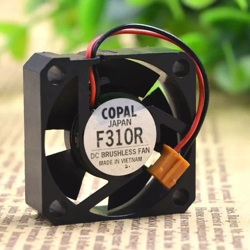 For Japan COPAL 3010 5V F310R 3cm 2-Wire Silent Microchip Cooling Equipment Fan