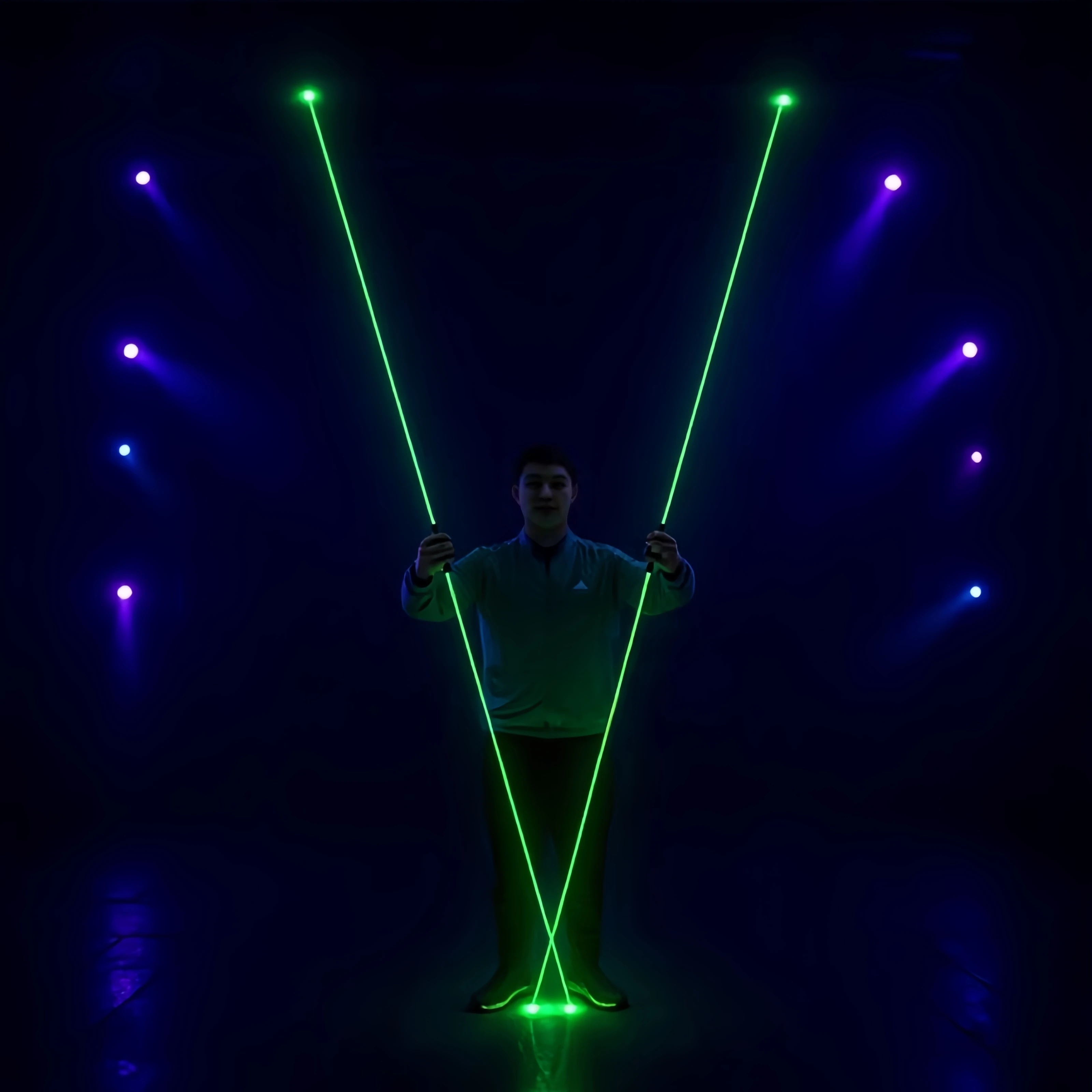 

Large Fluorescent Laser Sword, Stage Magic Show, Illumination Props, Halloween, High Quality, New