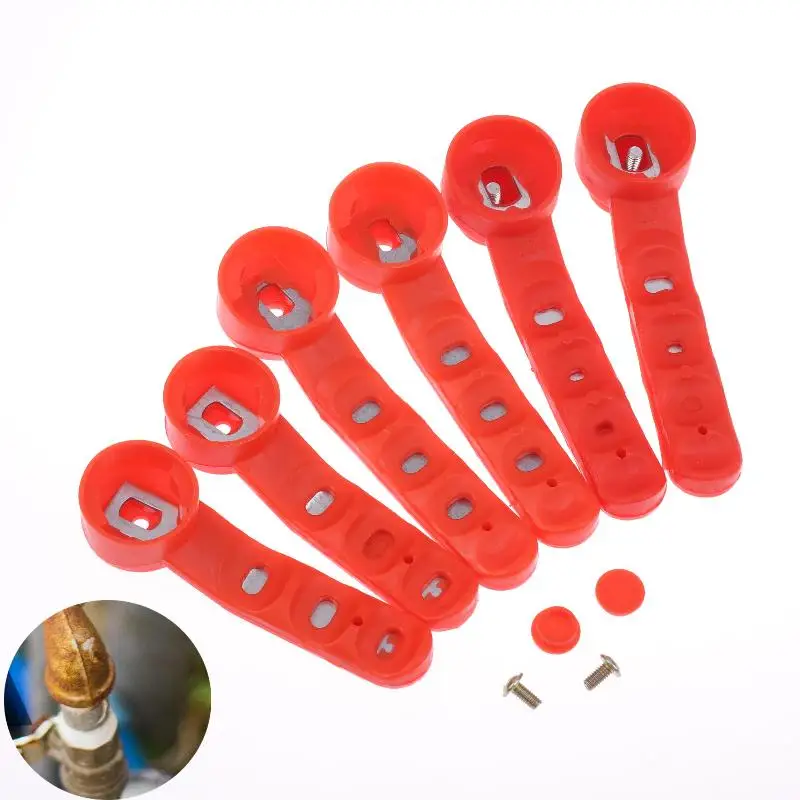 2 قطعة استبدال مقبض صمام الكرة الطويلة الحديد |   مانعة للتسرب، مريحة عالمية |   للغاز/حمام السباحة/الصنبور/الحديقة/الخارجية وما إلى ذلك.