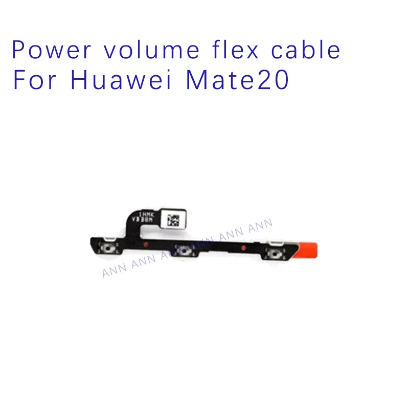 ON OFF Power Button Flex Cable Ribbon mate20x For HuaWei Mate20 mate20Pro Lite Mute Silence Volume Key Part