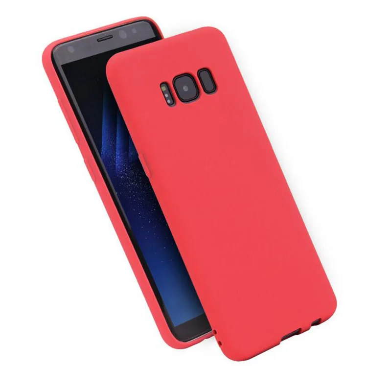 Für Samsung Galaxy S8 Plus Cover Samsung S8Plus Matte Silikon Soft TPU Hülle – Detail 10
