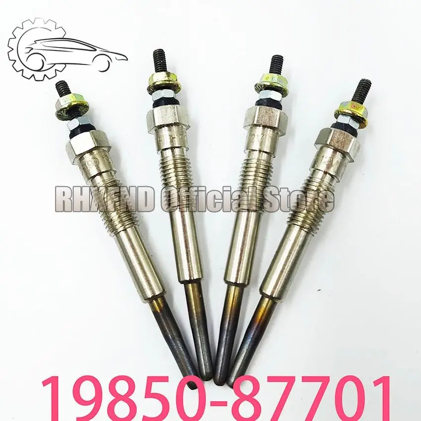 19850-87701 4 new preheating plug components suitable for Toyota Daihatsu PD-190 preheating plug components 19850-87701