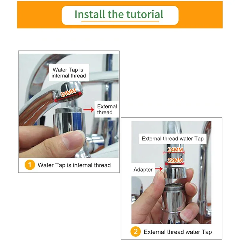 創造的なRGB LED蛇口ランプ,シャワーランプ,バスルームの装飾ライト,ロマンチックな7色,新しい