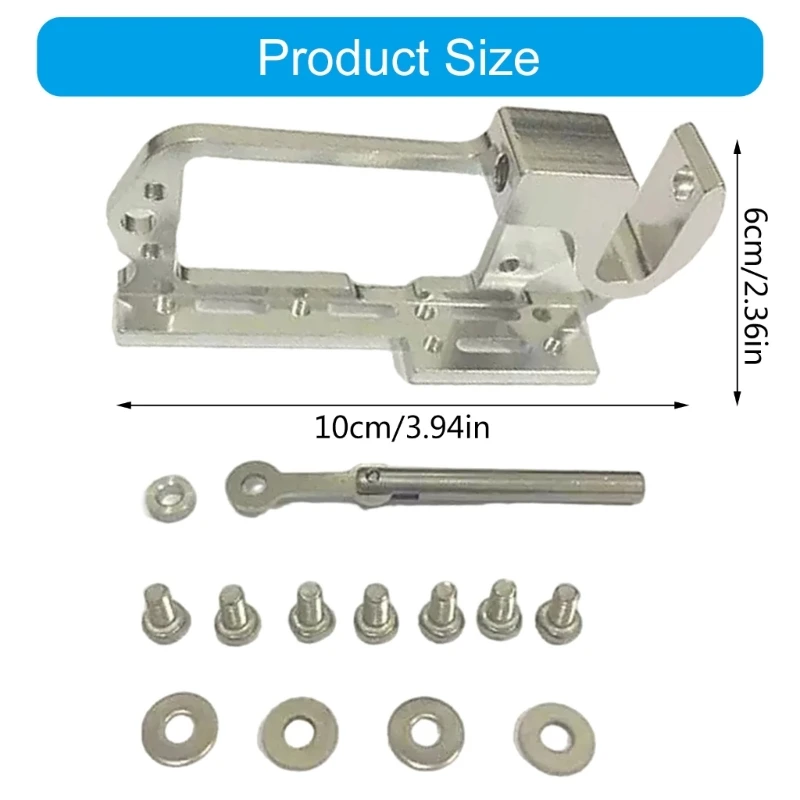 Drones Accessory Servo Release Thrower Mechanism with Aluminum Thrower and Hook for Line Detachment 24BB