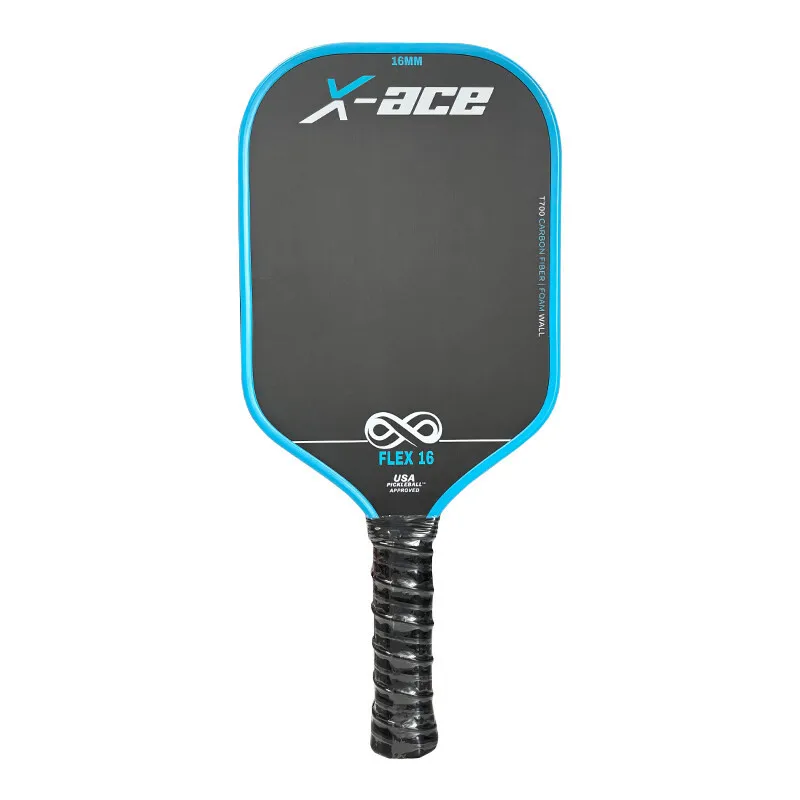 مجداف كرة المخلل X-ACE FLEX، مضرب من ألياف الكربون T700، مجداف كرة البيسبول المتكامل بالضغط الساخن #6