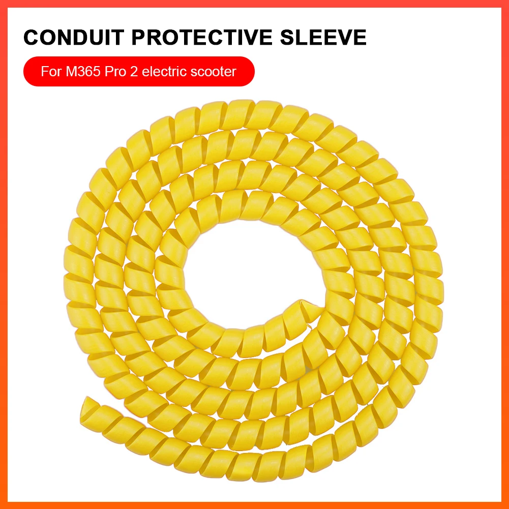 1M Line Spiral Protective Cover Tube Universal Electric Scooter Line Protector Covers Wear- for M365 PRO 2