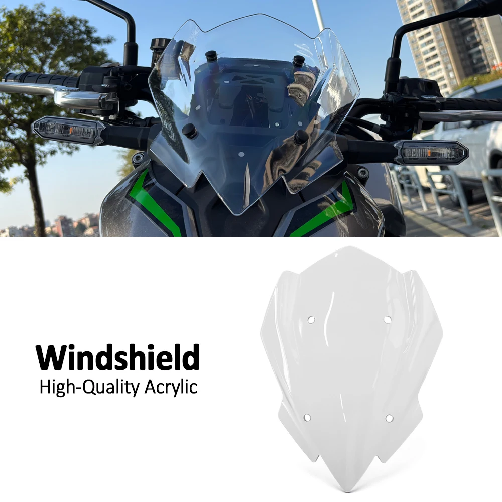 

For KAWASAKI Z900 2025 2026 Z 900 SE Motorcycle Front Screen Windscreen Windshield Wind Screen Deflectors Protector Accessories