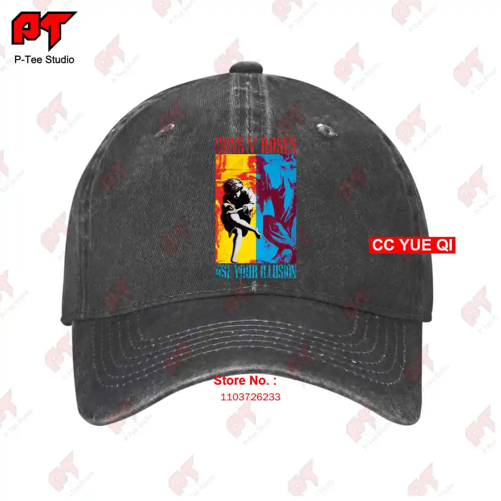 Guns N Roses Use Your Illusion Axl Rose Slash Baseball Caps Truck Cap Y9VC