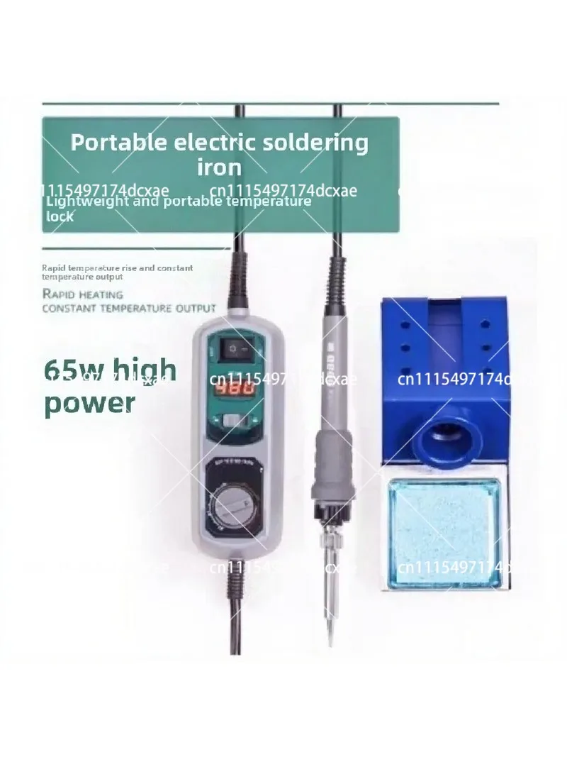 Portable LED Digital Soldering Iron Kit Adjustable Temperature Station for DIY Maker & College Lab Training