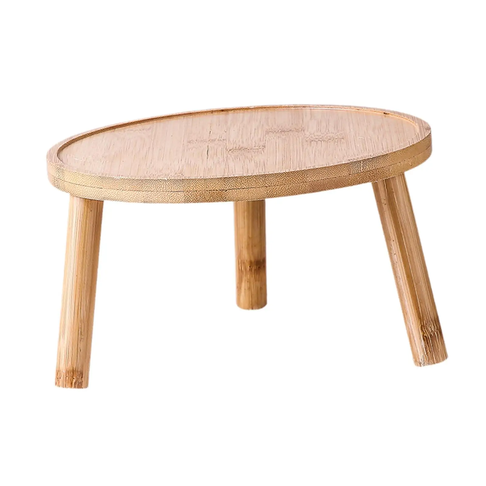 Modern Wood Planter Holder Elegant Plant Table Plant Shelf Display for Living Room Dining Room Garden Patio Balcony