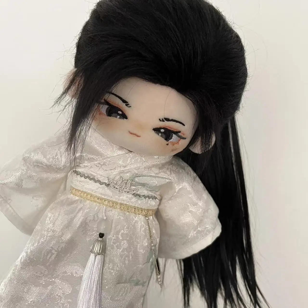 ليو يونينغ سمات نينغ يوانتشو القطن دمية 20 سنتيمتر أنيمي تأثيري دمية الجسم الكرتون فستان الملابس التميمة هدايا عيد الميلاد