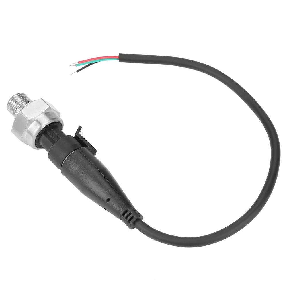 

Pressure Transducer Sensor G1/4" Pressure Transducer Sensor Input 5V Output 0.5-4.5V / 0-5V for Water Gas Oil Pressure Sensor