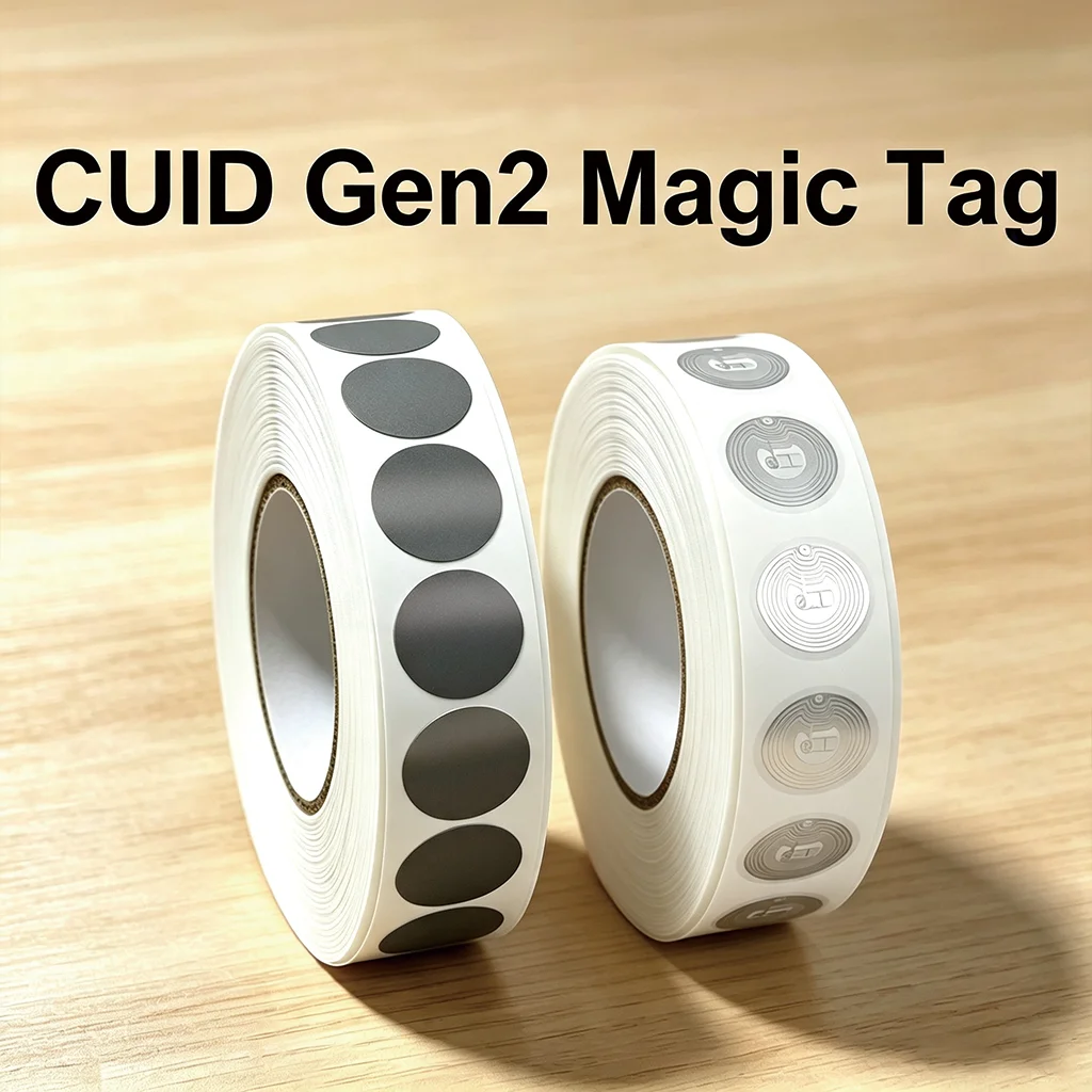 CUID Rewritable RFID Tag 1K 13.56MHz Block 0 UID Changeable NFC Sticker S50 Compatible for Door Access Android MCT App