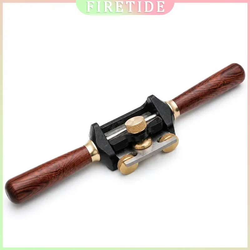 Carpenter Fine-tuning Planer Durable Wooden Handle Flat Bottomed Bird Planer Multi Functional Manual Curved Surface Cutting