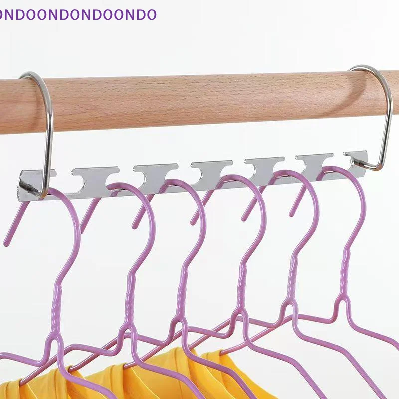 Multifunctional Magic Clothes Hanger Stainless Steel 6 Hole Metal Folding Dryer Wall Cabinet Storage Rack