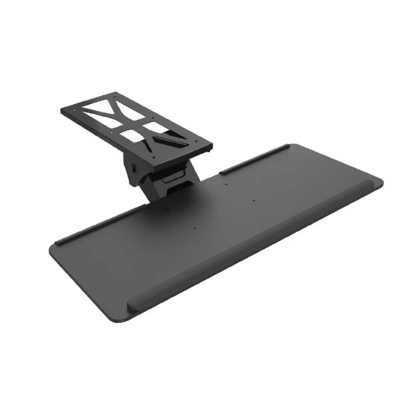 Portable 3D Adjustable Ergonomic Keyboard Holder, Foldable, Retractable PU Surface 1kg Load Capacity, Ergonomic Armrest