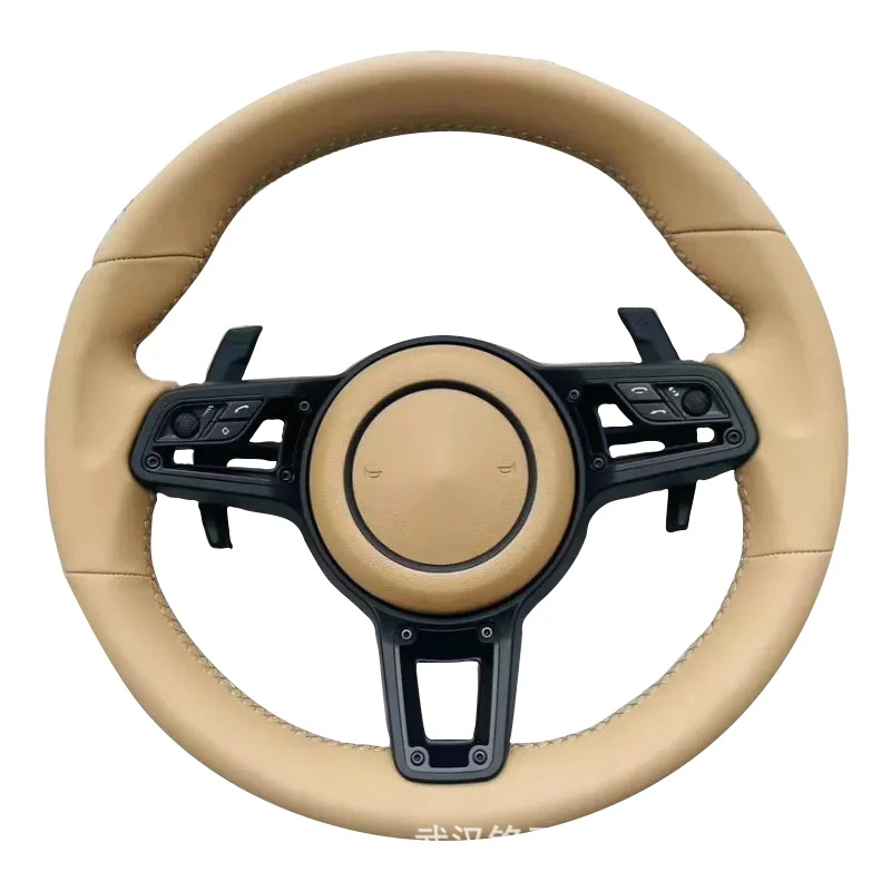 

Suitable for Porsche steering wheels Panamera, Macan, 718, Cayenne, 911 carbon fiber modified airbag steering wheel