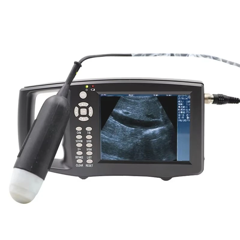 Portable Cow Veterinary Color Ultr asound Scanner Pig Pregn ancy Test Sonar Sheep Veterinary B Ultr asound