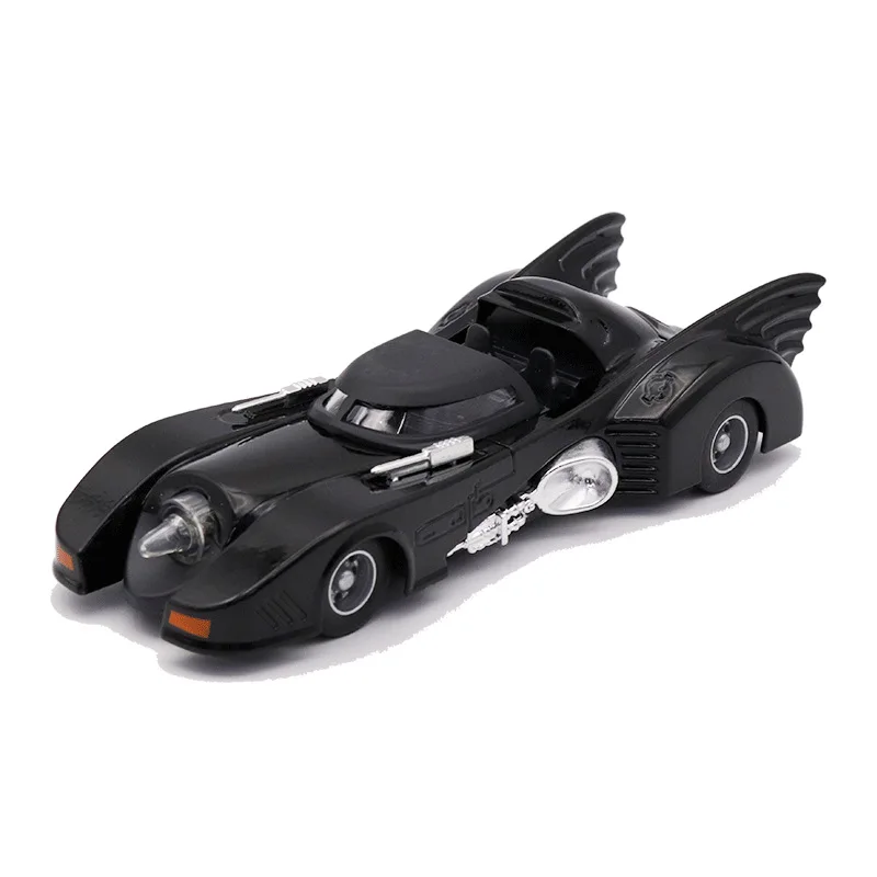 Hot Toys Marvel legend DC Anime 1:32 alloy Batmobile Warrior acousto-optic Pendant decoration Collectible children Toy car model