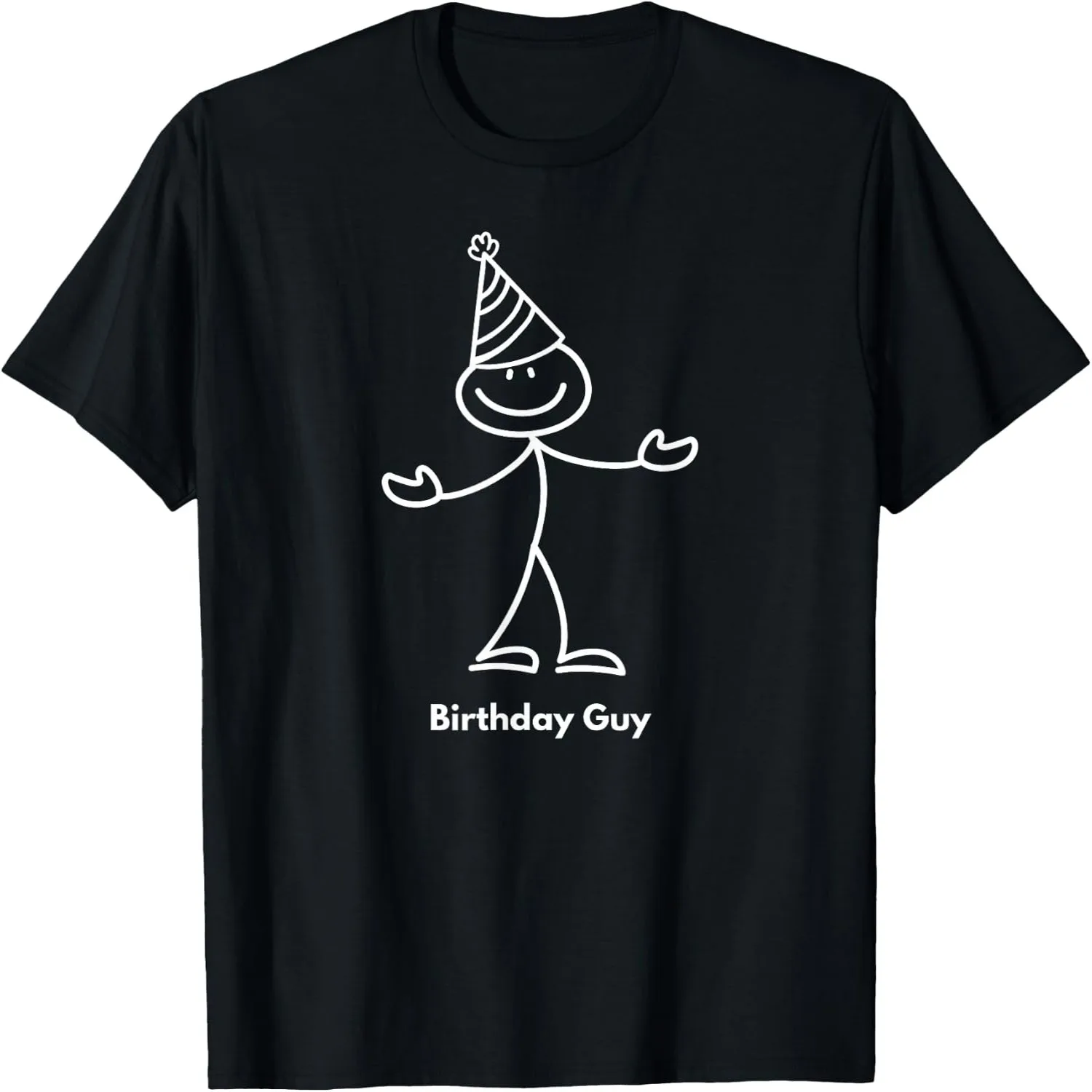 It's My Birthday Party Smile Face Funny Cute Birthday Guy T-Shirt