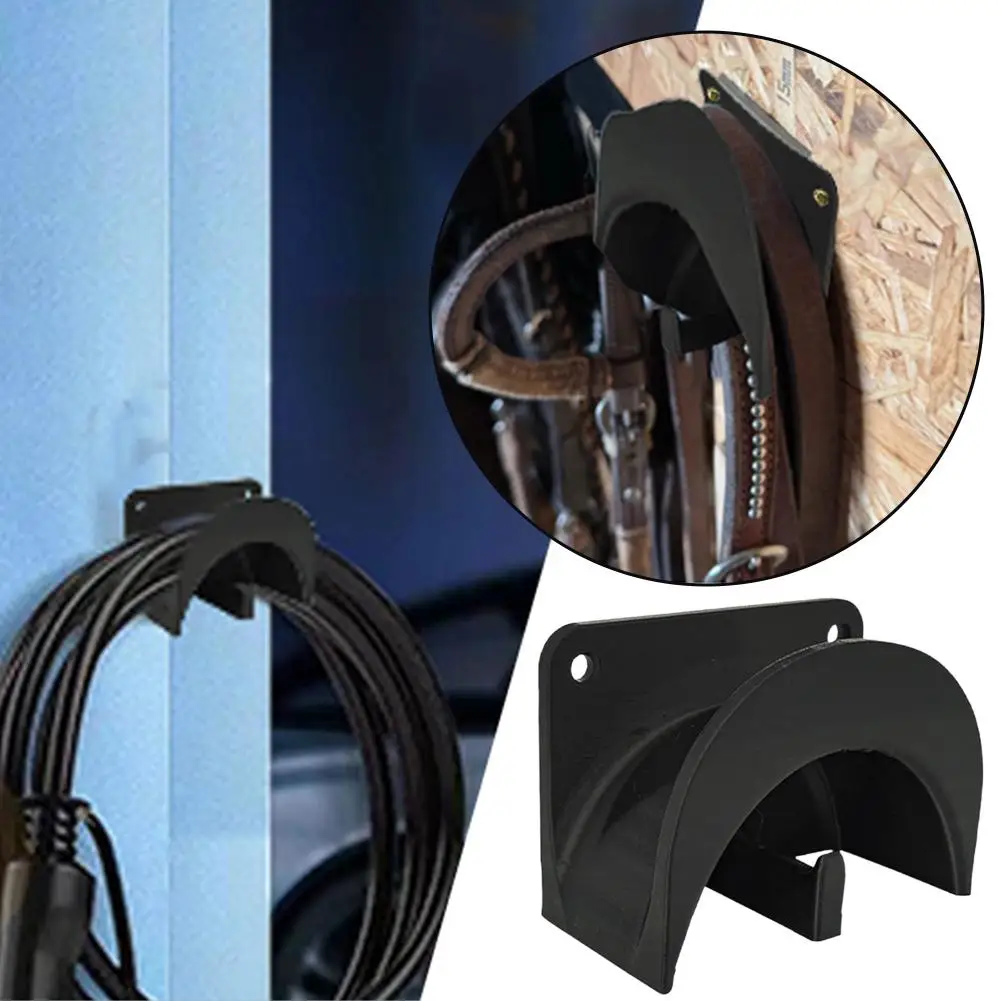 Universal Wall Brackets for Household Stables Garages Cable Accessories - Durable Storage Organization Solution