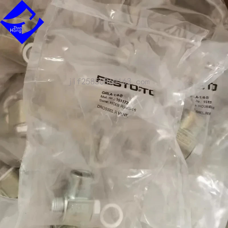 

FESTO Genuine Original 151160 GRLA-M5-B 151165 GRLA-1/8-B 151169 GRLA-1/8-RS-B 151172 GRLA-1/4-B, Price Negotiable