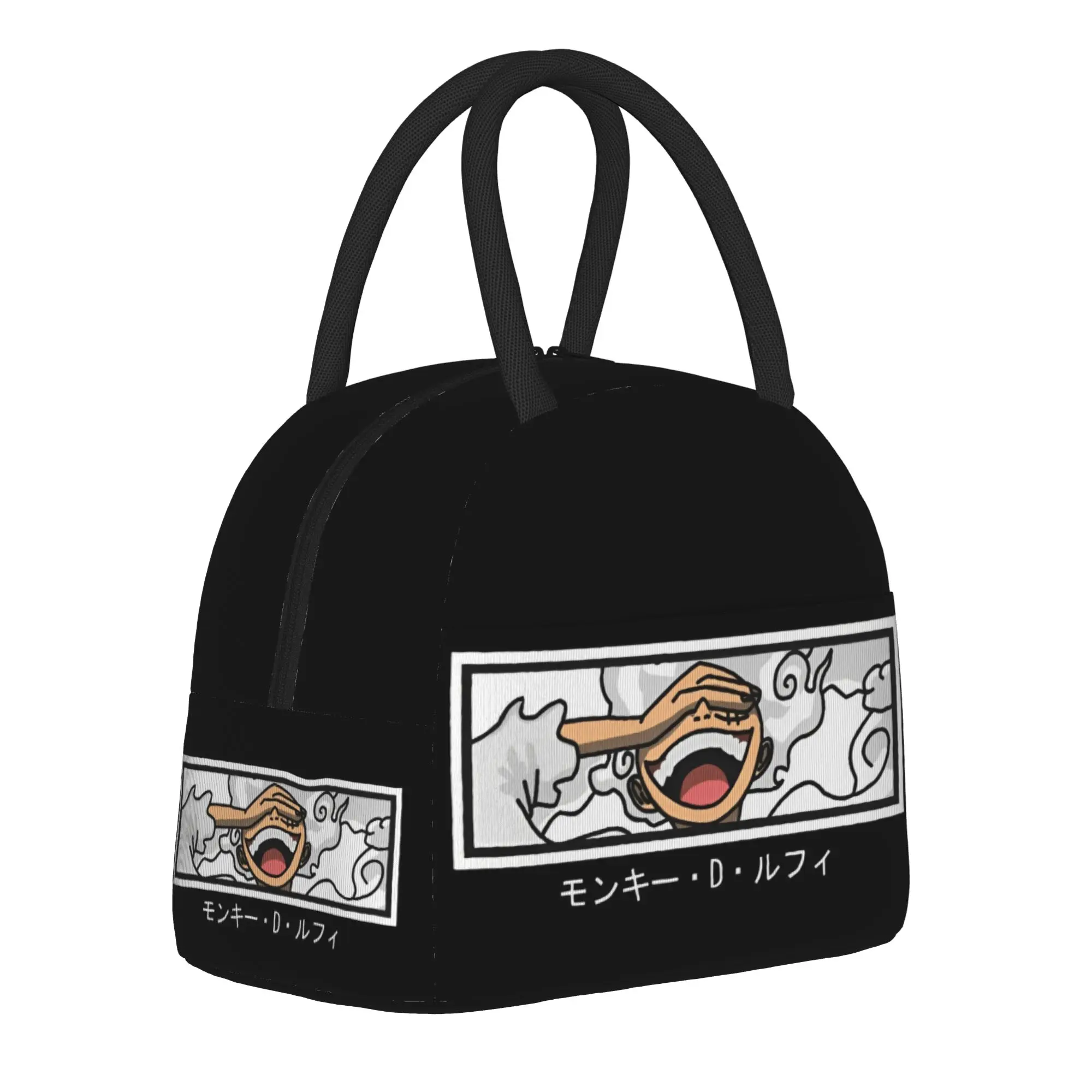 LUFFYS o-one-piece-e Thermal Insulated Lunch Bags for Work Portable Food Bag Men Women Cooler Thermal Lunch Boxes