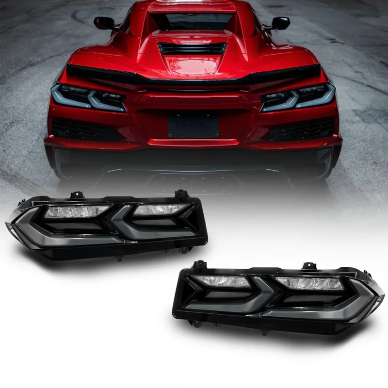 For High Quality Car Accesseries AUTO Lamps Tail Light for CHEVROLET CORVETTE C8 2020-2024 Tail Lamp