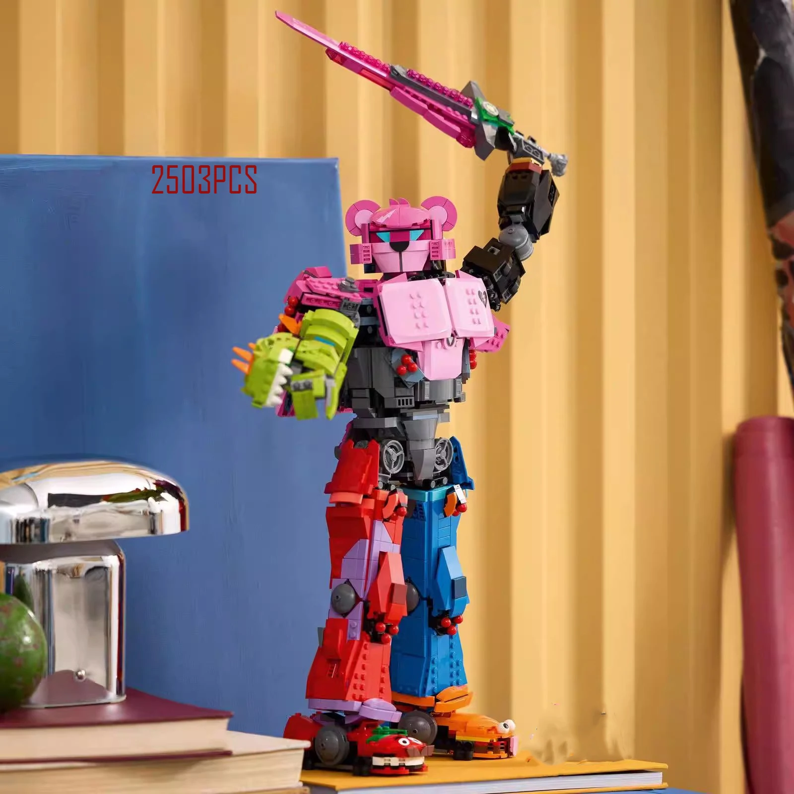 Nuevo Producto 77078 líder mecánico capitán bloques de construcción serie de juguetes rompecabezas modelo de ensamblaje regalo de cumpleaños para niños 2503 Uds