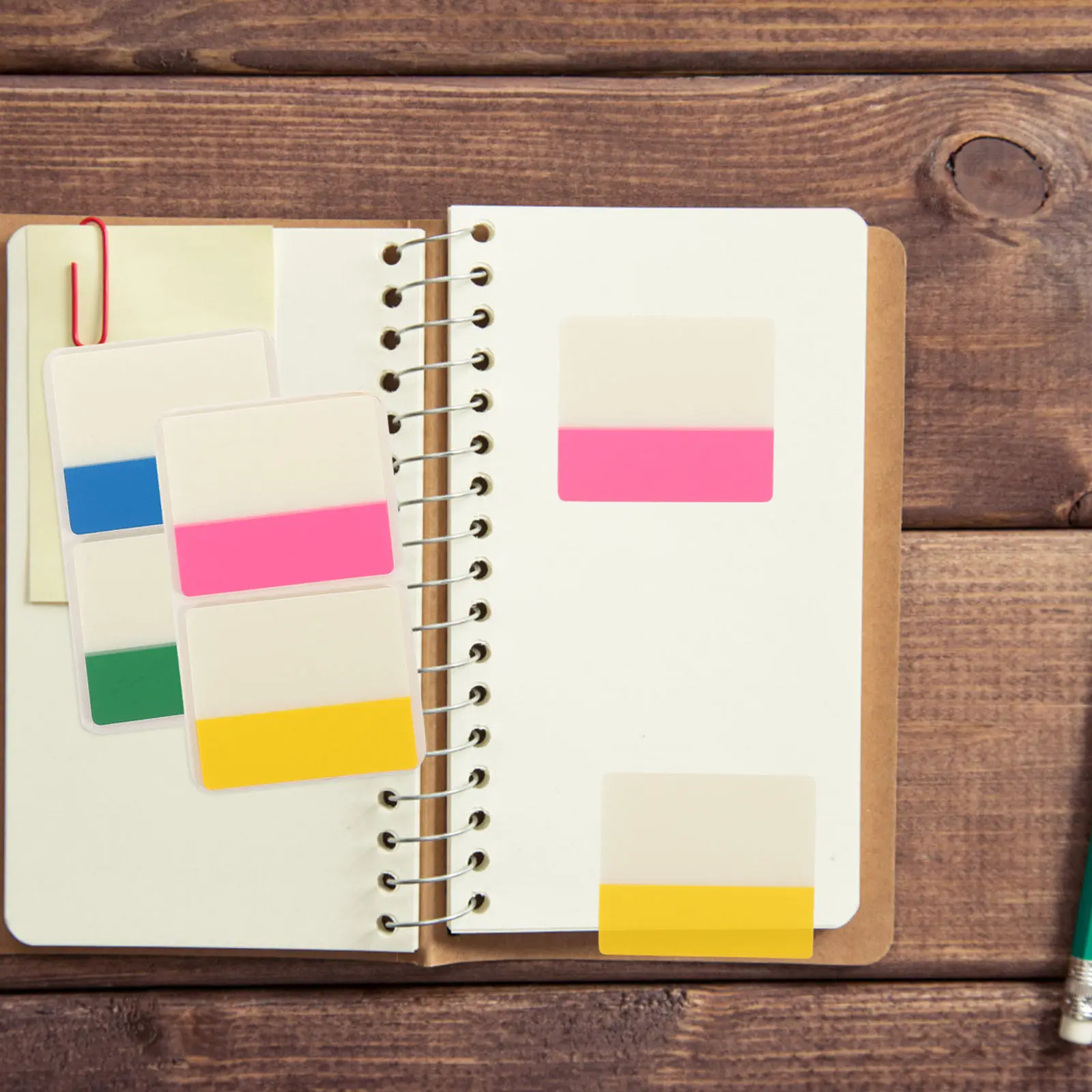 

Mini Tabs Portable Book Markers Self Adhesive Label Flags for Organizing Notes Index Tabs Divider Stickers