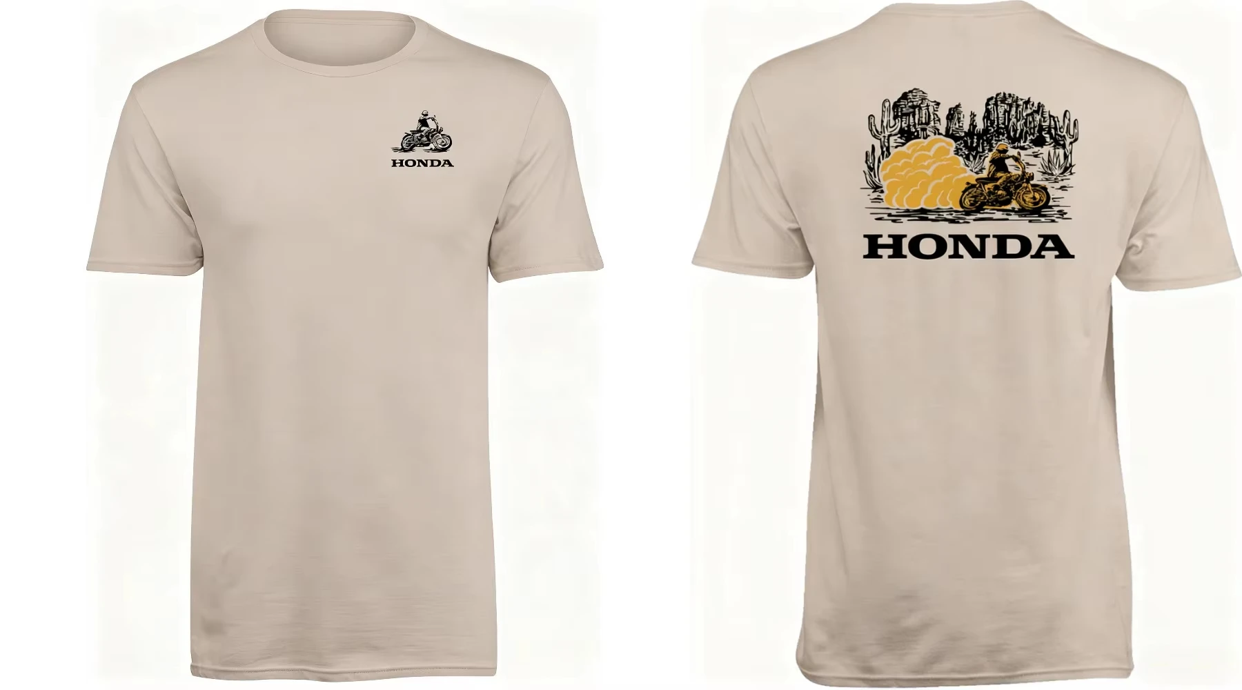 

Honda Trendy Hot Items Men's and Women's T-shirt Summer Brand Cotton Tee Honda GoldWing Spring Autumn Motorcycle Cycling Top