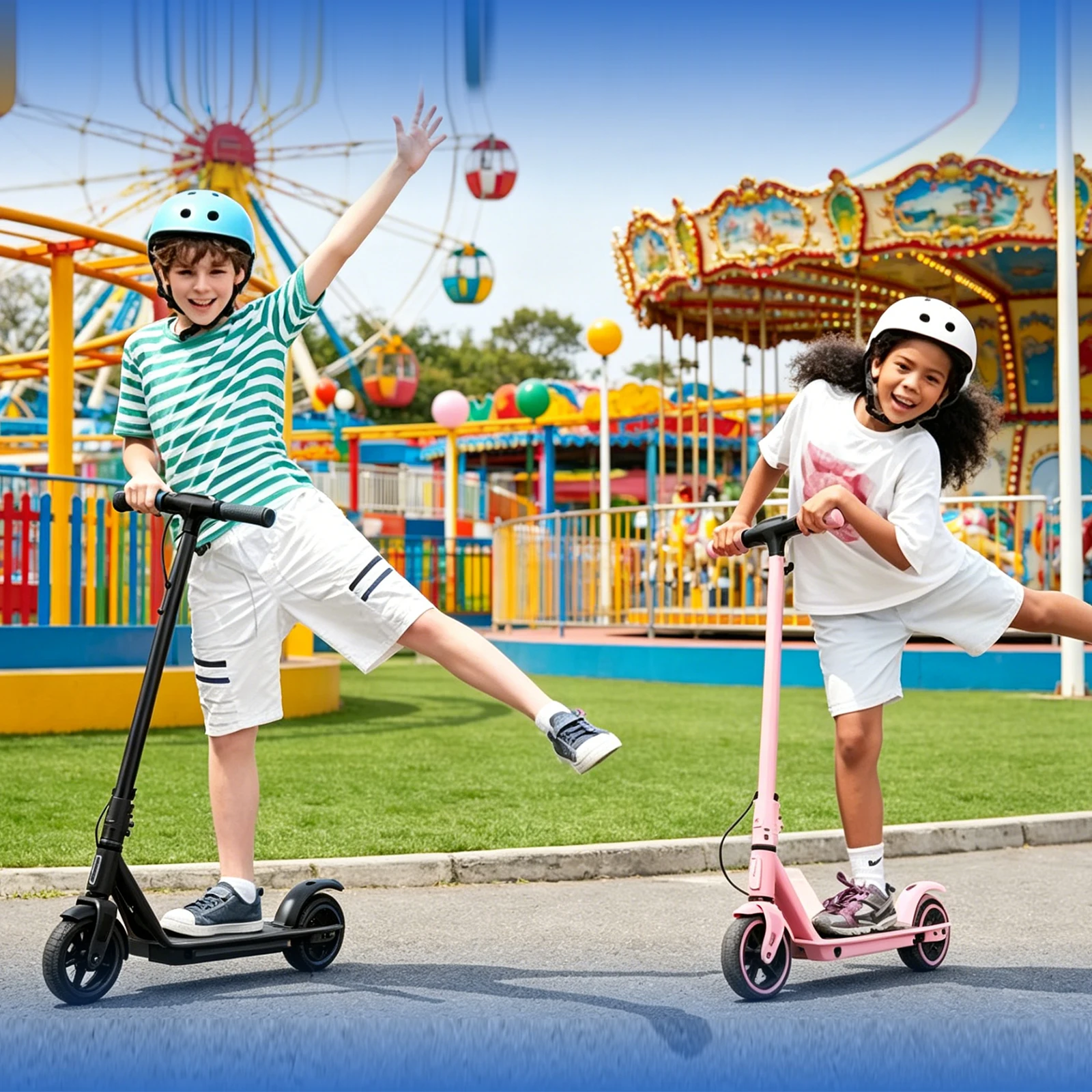 JUICEASE Kid65 Kinder-Elektro-Scooter mit Smart-App-Steuerung, faltbarer Mini-E-Scooter mit 6,5-Zoll-Reifen, 36V5.2Ah Lithium-Batterie, lange Reichweite, sicheres Fahrvergnügen, Scooter-Geschenk für Jungen und Mädchen. – Detail 19