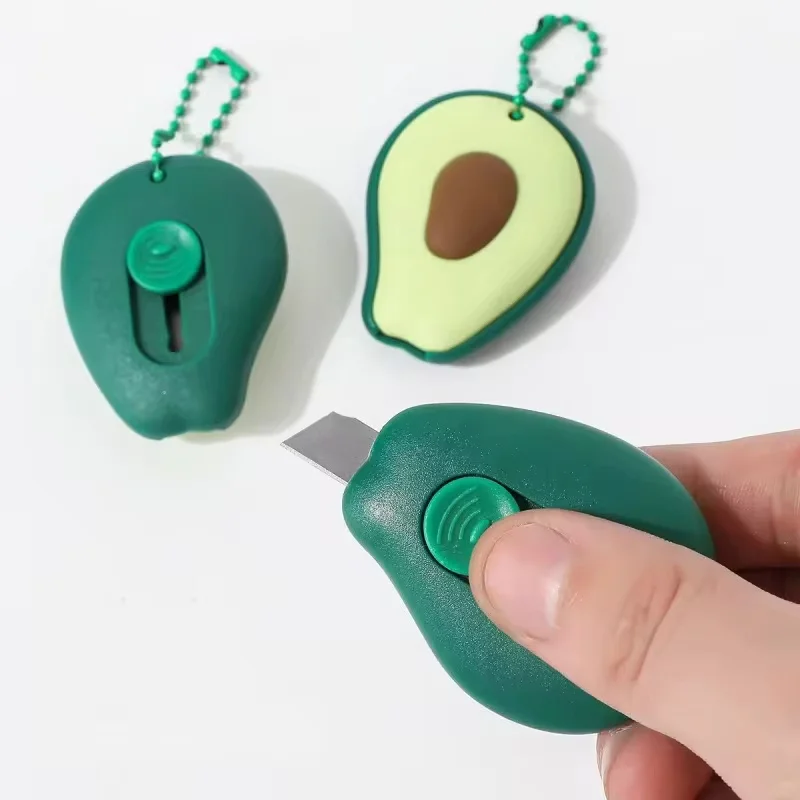 1Pcs Utility Knife In The Shape Mini Fruit Designed To Be Hung For Unpacking Paper Cuttings Envelope Wrapping Tool