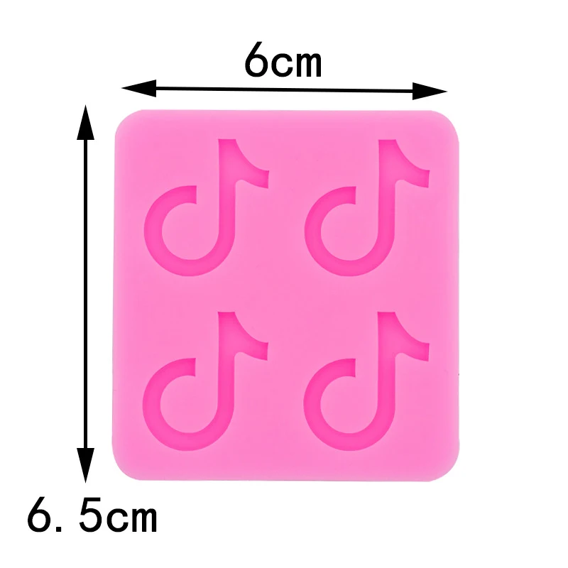 Musical Note Cooking Tools Silicone Mold For Baking Of Cake Decorating Kitchen Ware Bakery Sugar Pastry Candy Chocolate