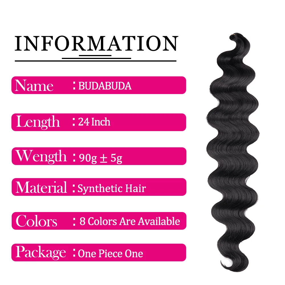 Body Wave Crochet Hair Synthetic Ombre Braiding Hair Extensions Loose Wave Braid Hair Goddess Crochet Braids Natural Wavy Purple