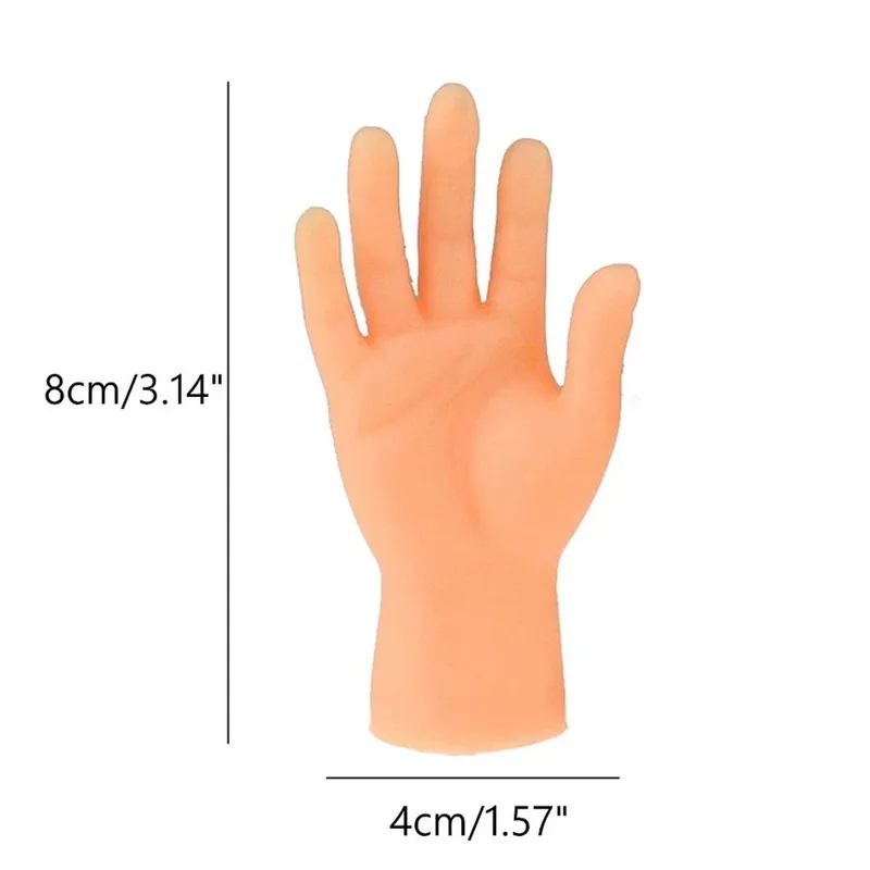 Novedad para niños, Mini juguetes creativos de mano para la yema del dedo, masaje para gatos, silicona suave para mascotas, suministros para mascotas de mano pequeña