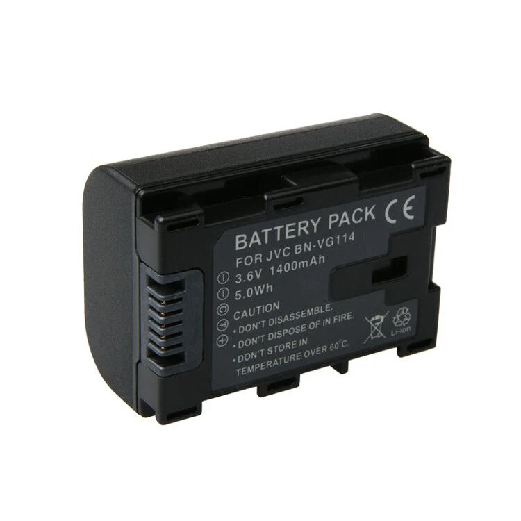 1PCS BNVG114 BN-VG138 BN-VG114 Camera Battery for JVC Everio GZ-E10 GZ-E100 GZ-E200 GZ-E300 GZ-E505B GZ-E515B GZ-EX250 GZ-EX310