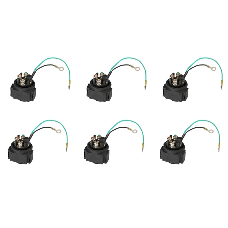 6X 6E5-8195A-01-00 6E5-8195C-01-00 Power Trim Tilt Down Relay Assembly For Yamaha 115-200HP