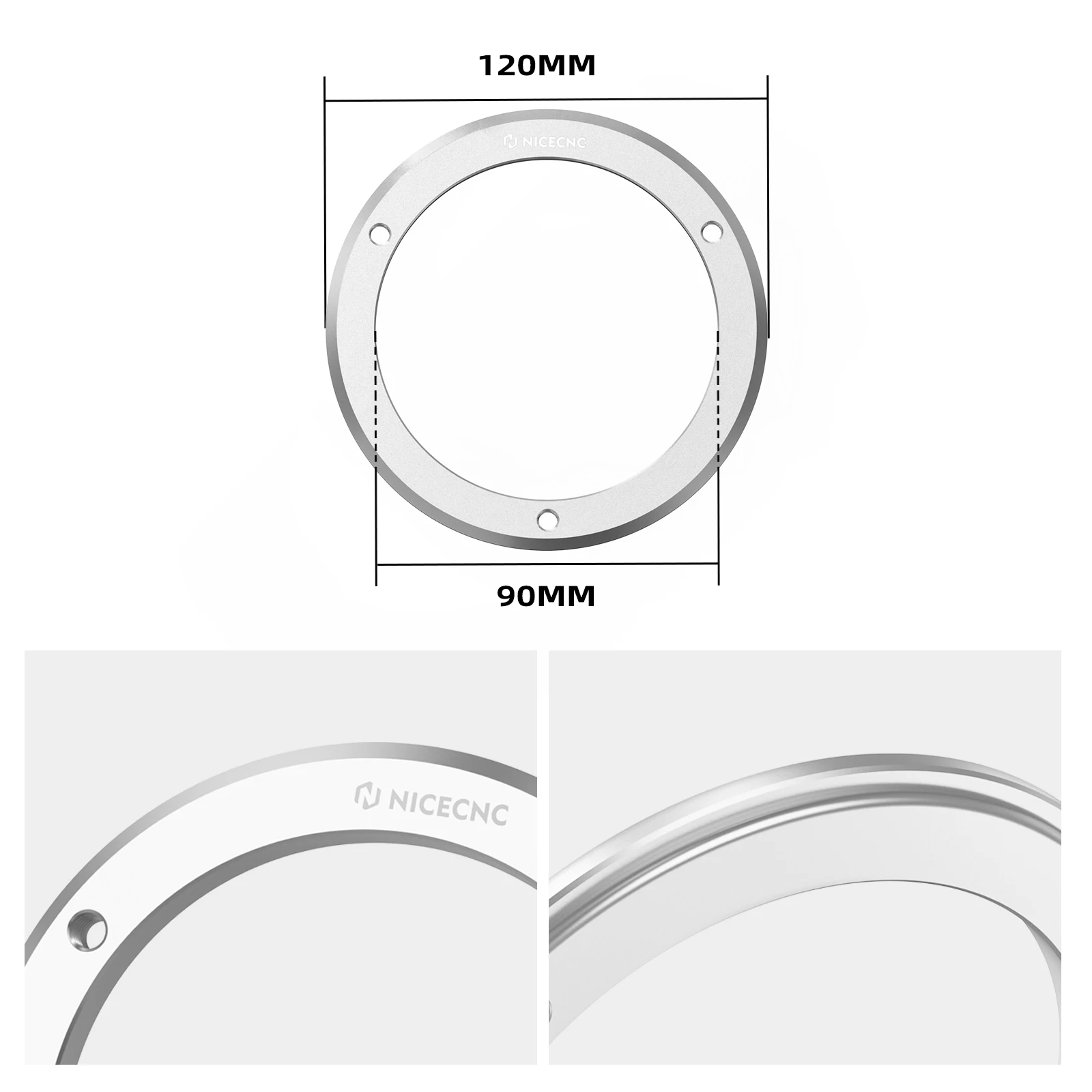 NICECNC For KTM SX 250 SX 300 XC 250 XC 300 2024 9 oz Flywheel Weight For Husqvarna TX 300 TC 250 GasGas EX 300 EX 250 MC 250