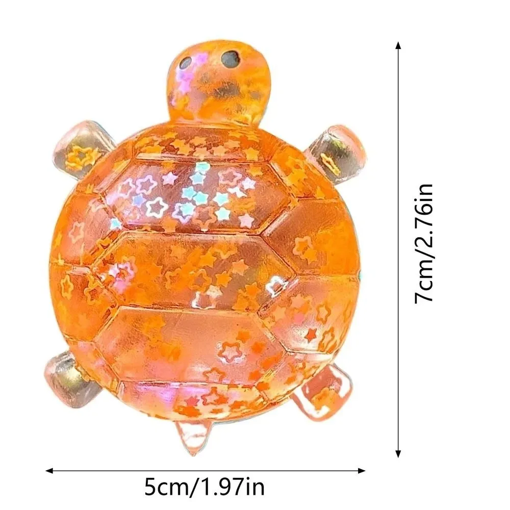 Glitter Filled Squeeze Soft Squeeze Anti Stress Design Sensory Fidget Decompression Feature Portable Size Fingertip Sensory