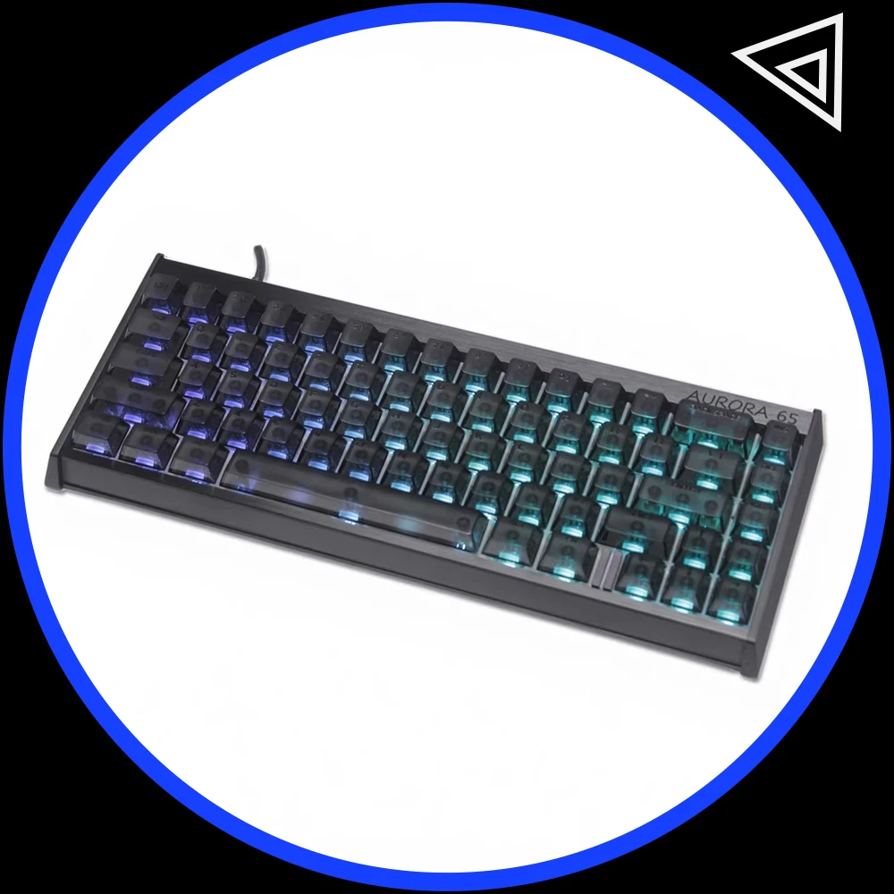IPI AURORA 65 Esports Keyboard 8000HZ Rate Of Return Beiying New Drive Depth Customized Wired Keyboard For CSGO Pc Accessories