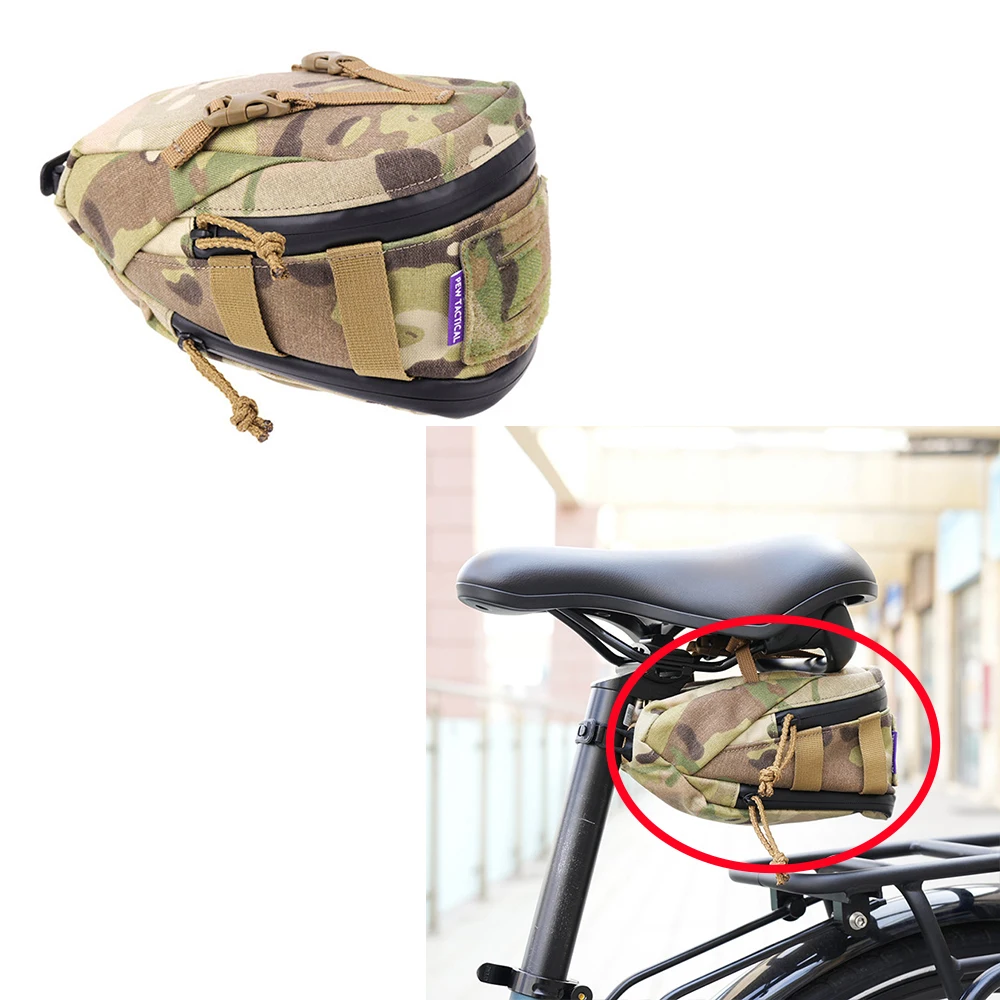 Outdoor Sports Bicycle Seat cushion Portable large capacity Miscellaneous Bag