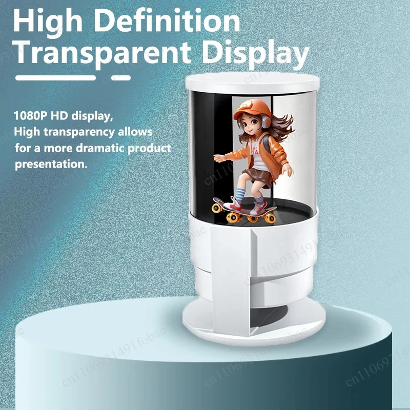 Holographic Fan Imaging Equipment, Bluetooth WiFi Regulation, Store Promotion Equipment