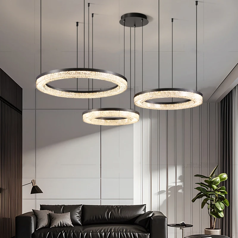Nordic home decoration  crystal chandelier  restaurant chandelier chandelier ceiling lamp villa chandelier indoor lighting lamps
