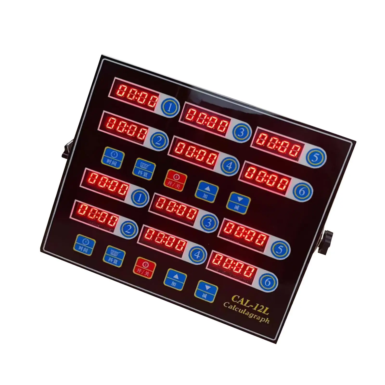 

Commercial Kitchen Timer 12 Channels Restauran timers Easy to Set Time for Baking Commercial Fried Chicken Home Restaurant