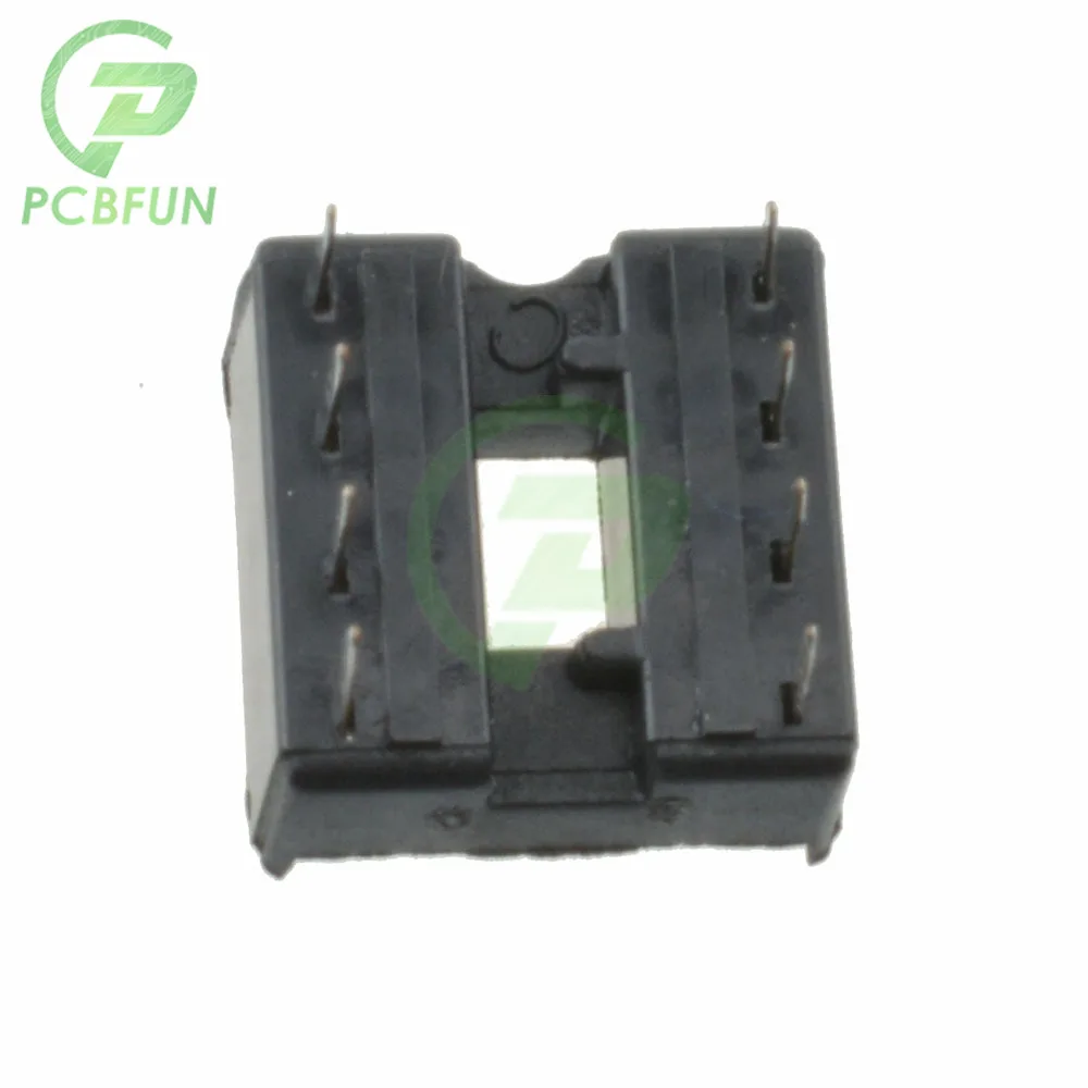 1/10/50PCS 8pin DIP IC Sockets Adaptor Solder Type 8 Pin 100% Original 2.54mm DIY