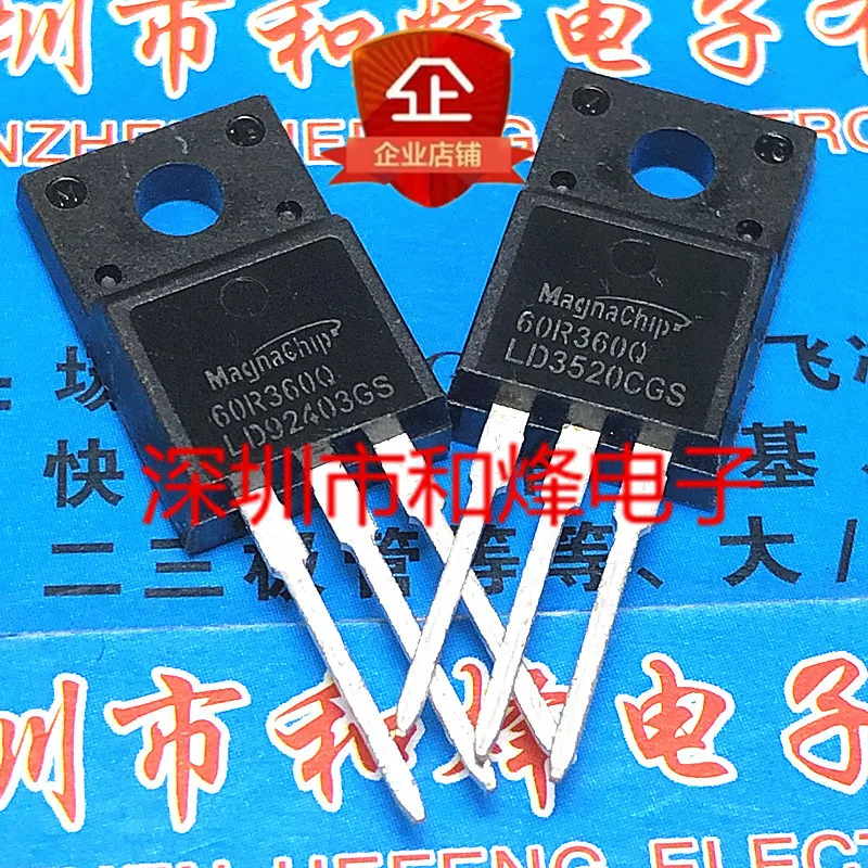 5PCS-10PCS 60R360Q MMF60R360Q TO-220F 600V 11A   ORIGINAL ON STOCK