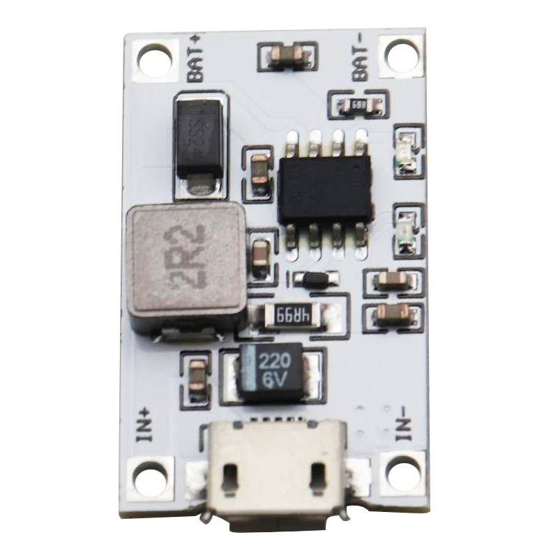 Módulo de carga de refuerzo de batería de litio, almohadilla de carga 5V2A a 7,4 V, 10 piezas/2 cuerdas de USB, 8,4 V, 8,4 V