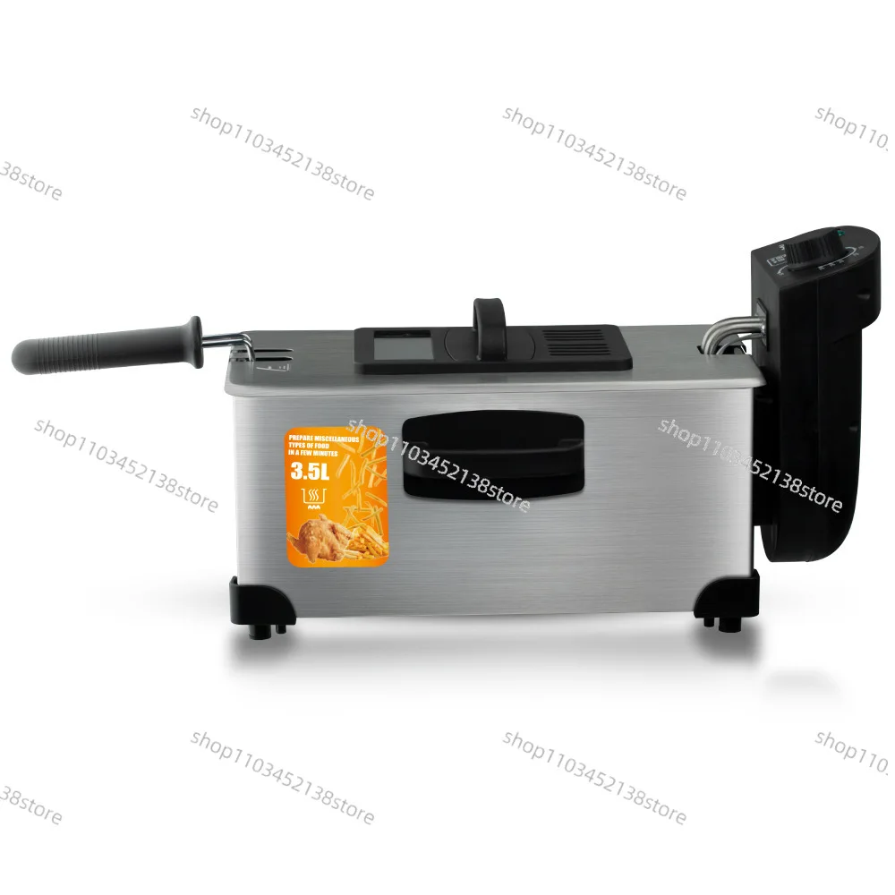 Fryer Household Small Electric  Electric  Commercial Fritters French Fry Machine Stall Fryer
