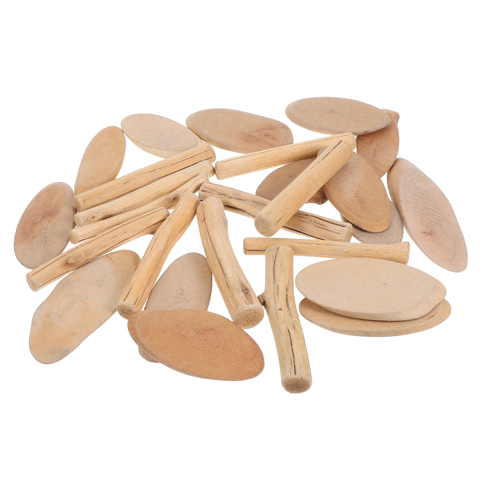 

Driftwood Material Slices Wooden Sticks DIY naments Unpainted Craft Supplies Blank Fir Pieces Rustic Decor Enhance Space